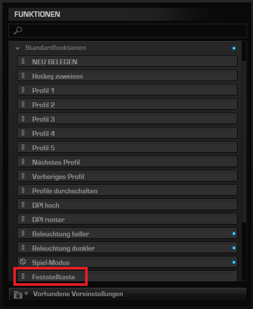 Magma Mini - Game Mode und Tasten-Neubelegung