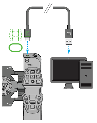 VelocityOne Rudder - PC Setup