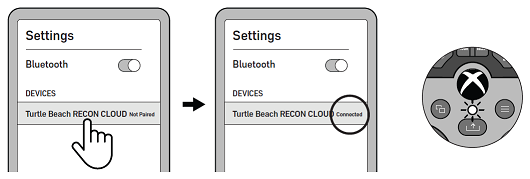 Recon Cloud Controller - Bluetooth Setup