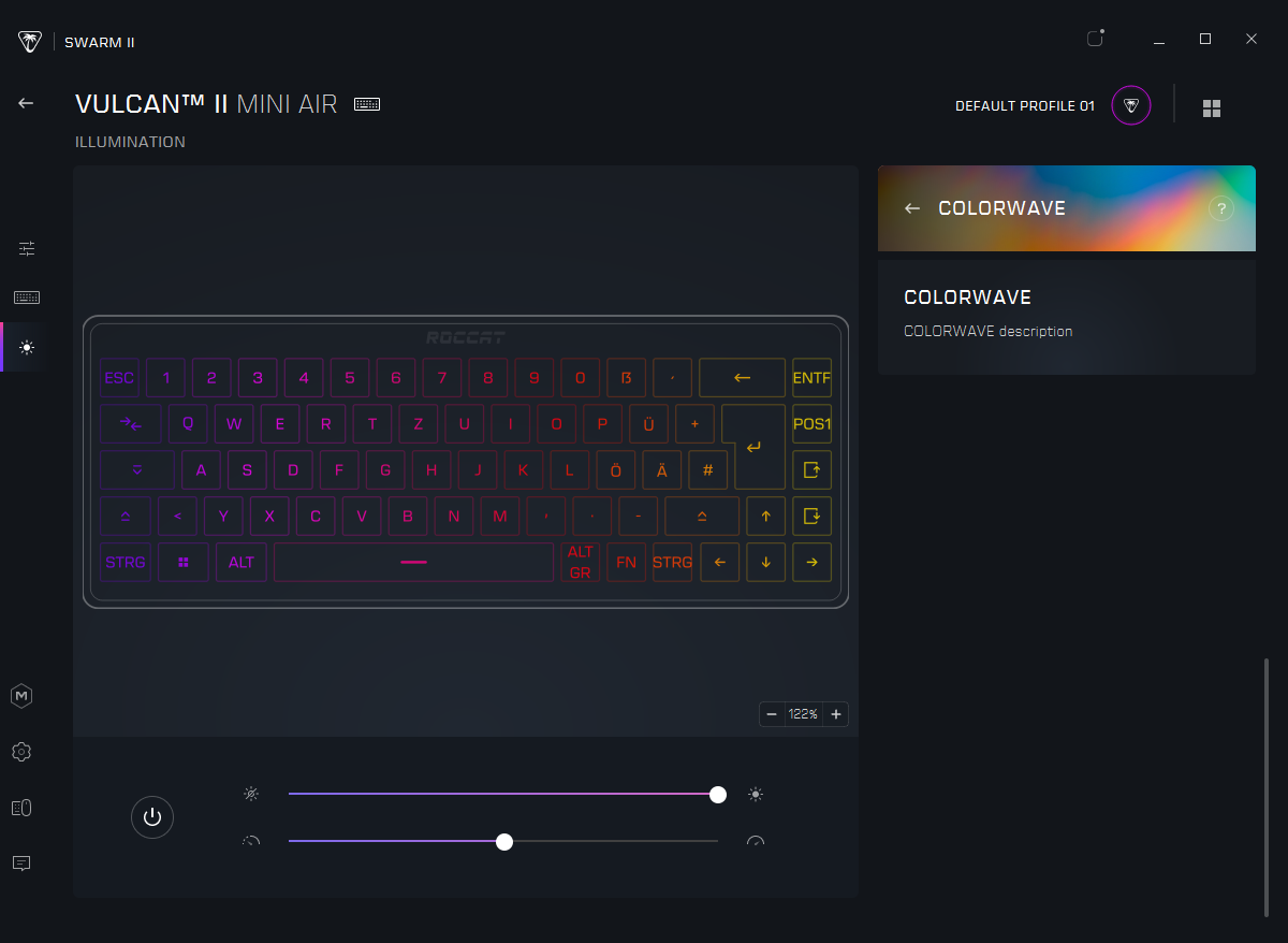 Swarm II - Illumination control for your keyboard