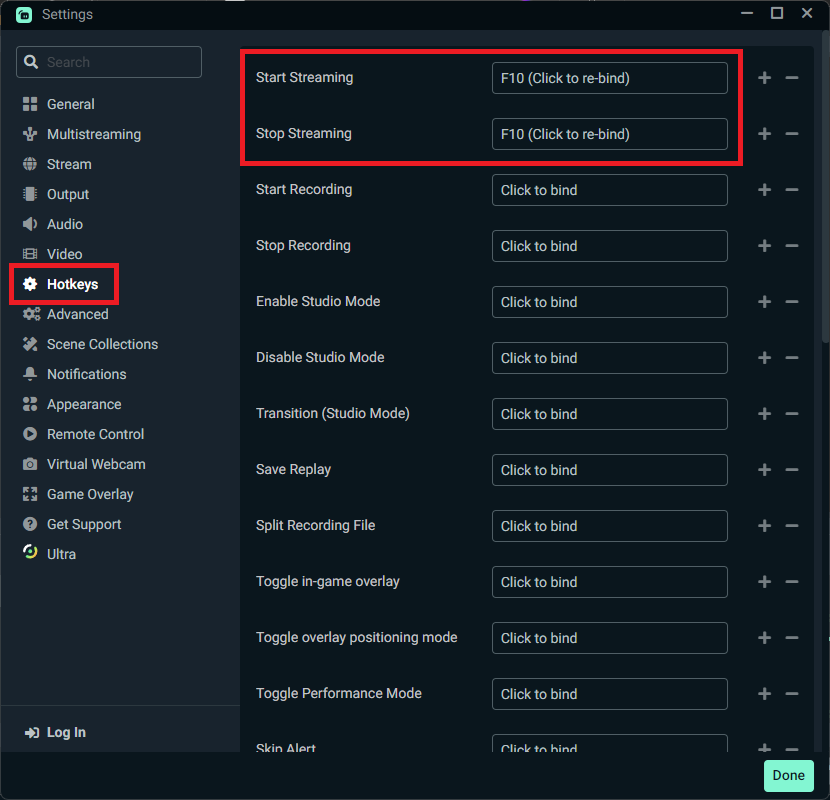 Smart Keys - Linking Swarm II And Streamlabs
