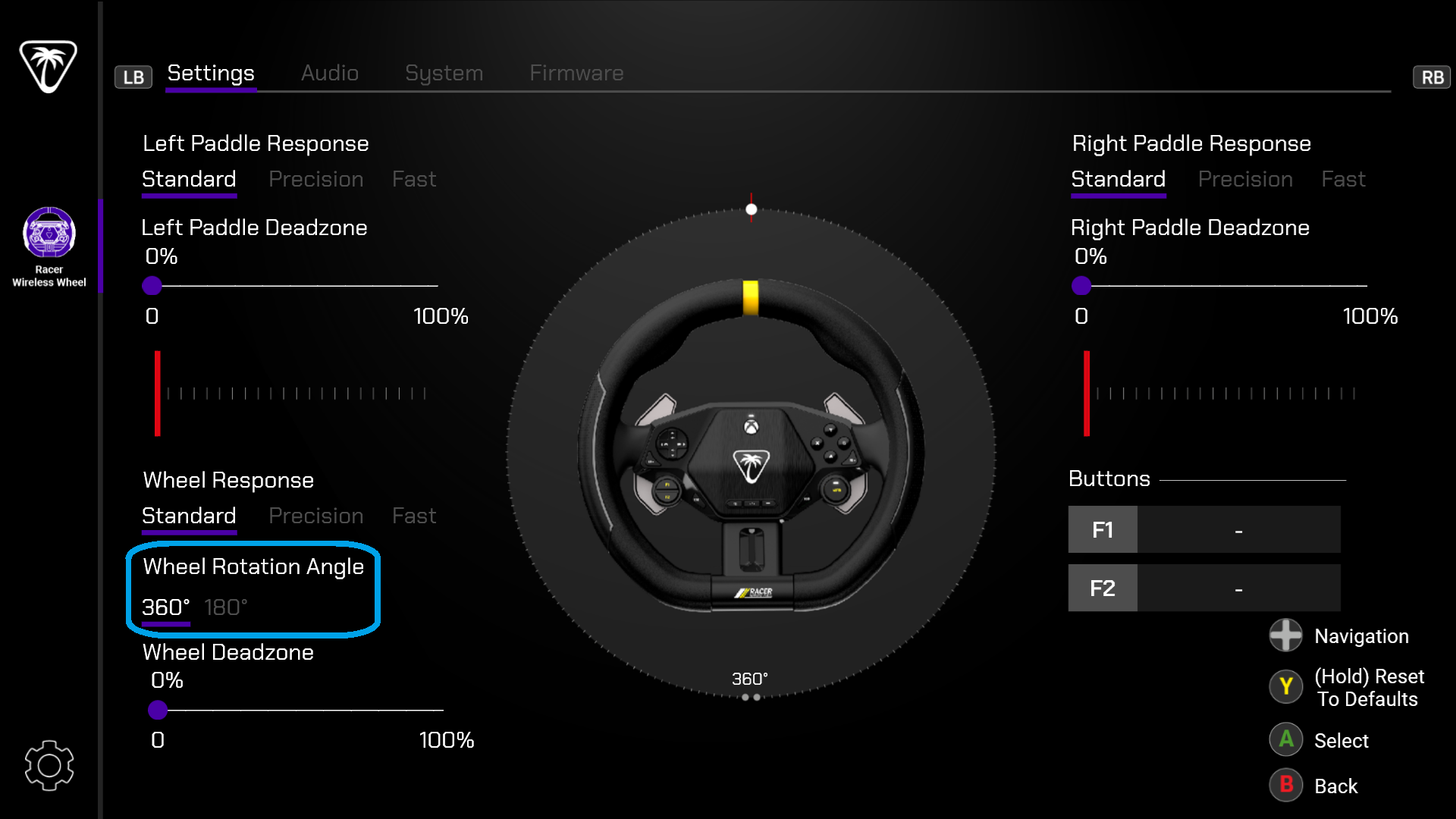 Racer Wireless Wheel - Troubleshooting