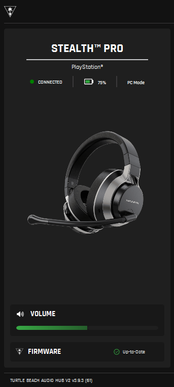 Stealth Pro For PlayStation - Turtle Beach Audio Hub V2 Desktop App ...