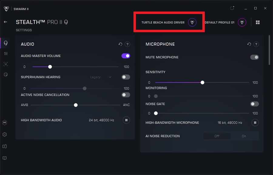 Stealth Pro II PC - Cómo Instalar/Habilitar Dolby Atmos En Swarm II